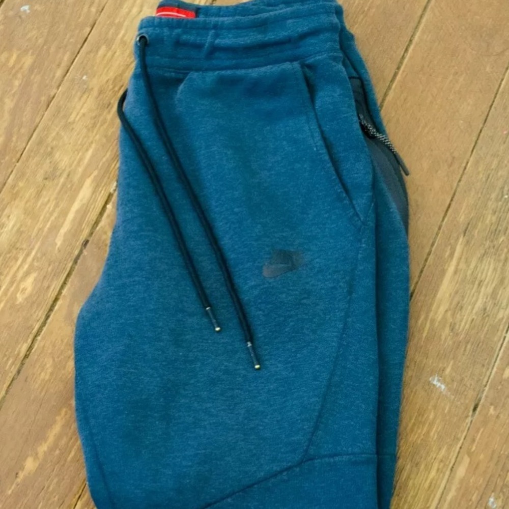 Men's XS Nike Tech Fleece Joggers sweatpants Blue
